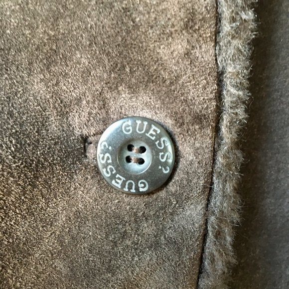 Gorgeous Guess suede winter coat - Picture 3 of 8